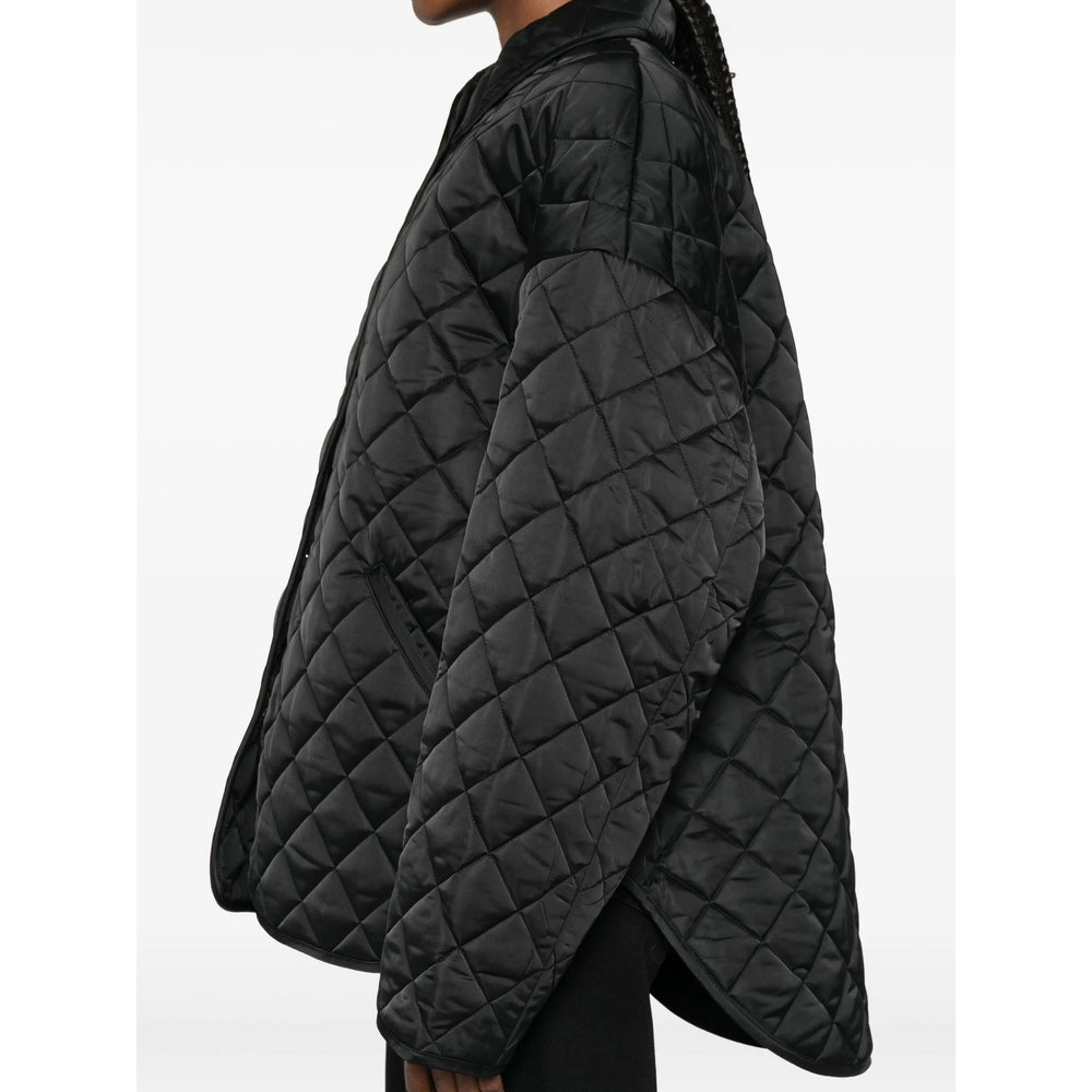 Toteme Black Jackets - Puffer Jackets Women TOTEME