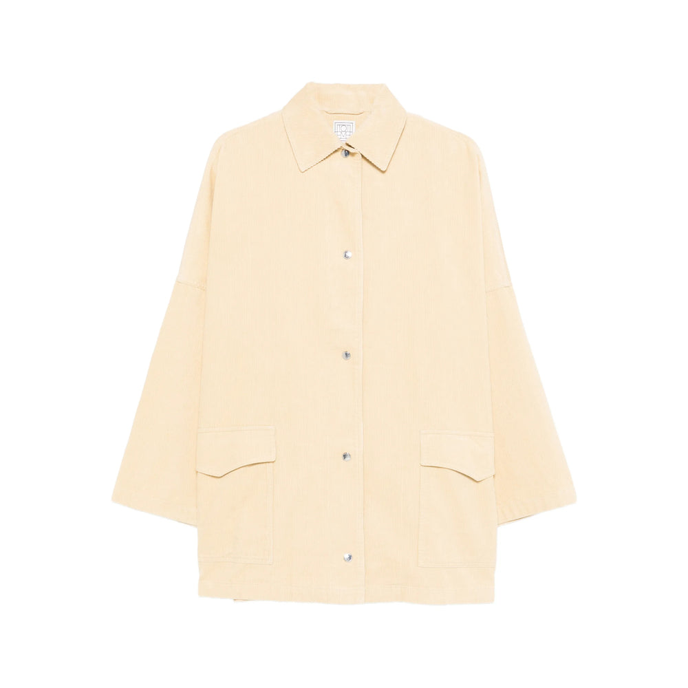 Toteme Neutrals Coats - Single Breasted Coats Women