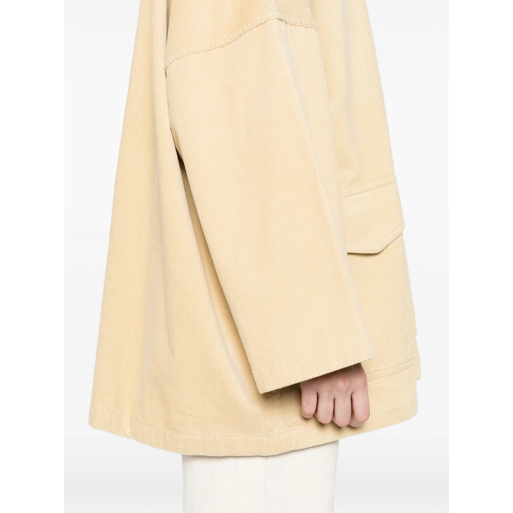 Toteme Neutrals Coats - Single Breasted Coats Women