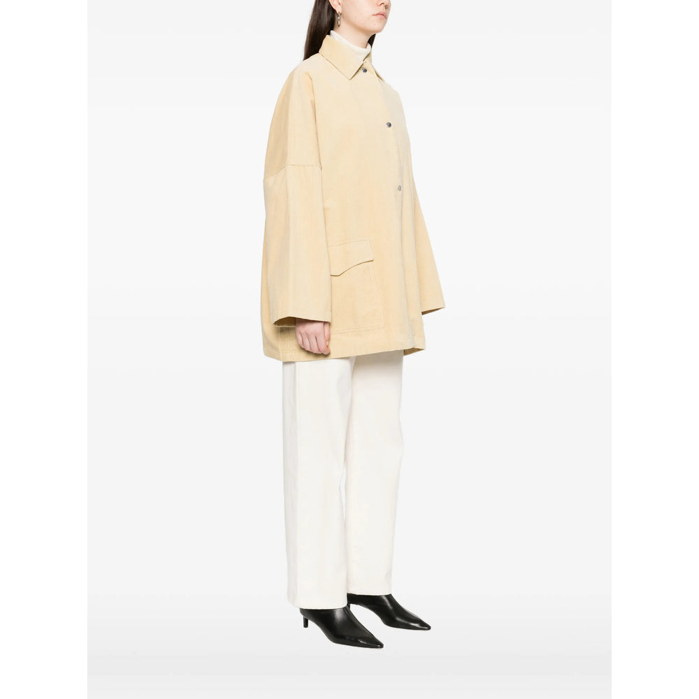 Toteme Neutrals Coats - Single Breasted Coats Women