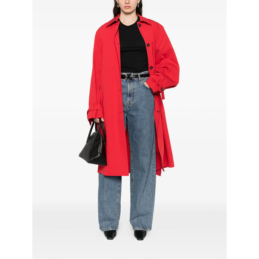 Toteme Red Coats - Single Breasted Coats Women TOTEME