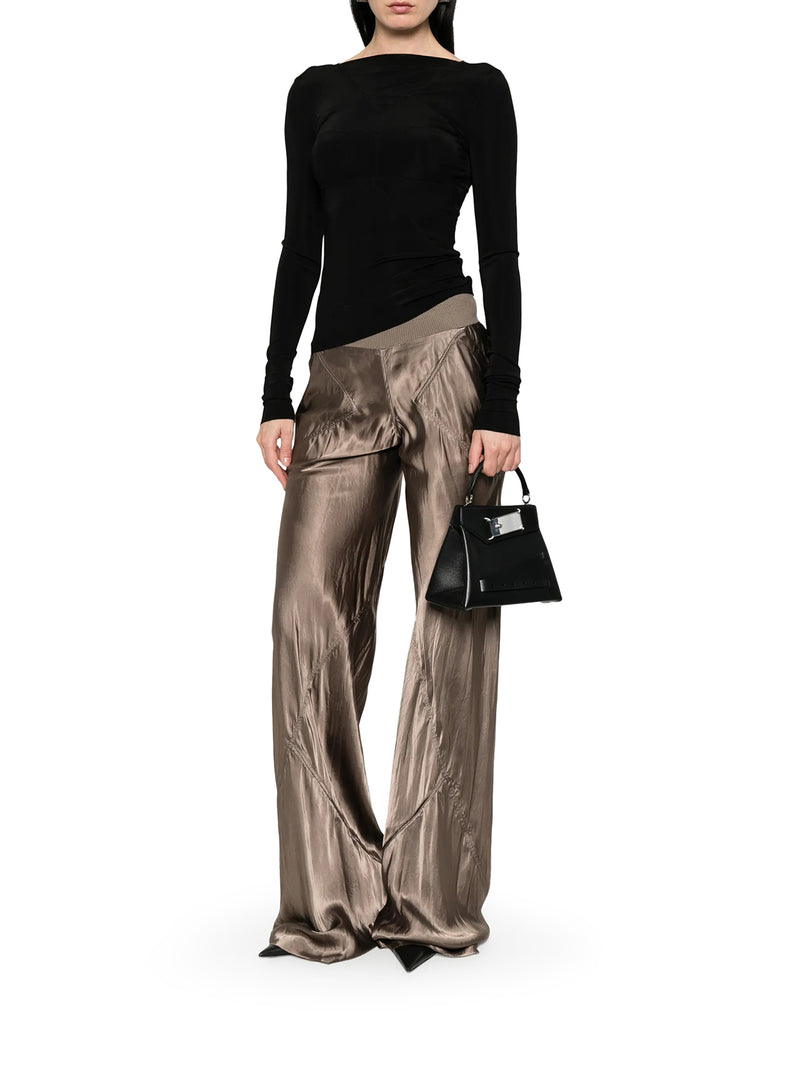 Rick Owens Women Fitted Temple Top With V-Neck Back RICK OWENS