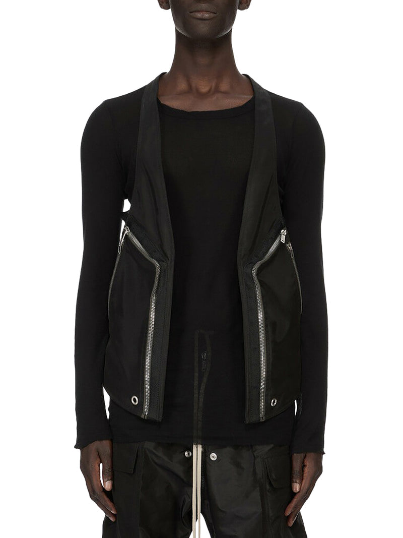 Rick Owens Men Bauhaus Temple Vest RICK OWENS