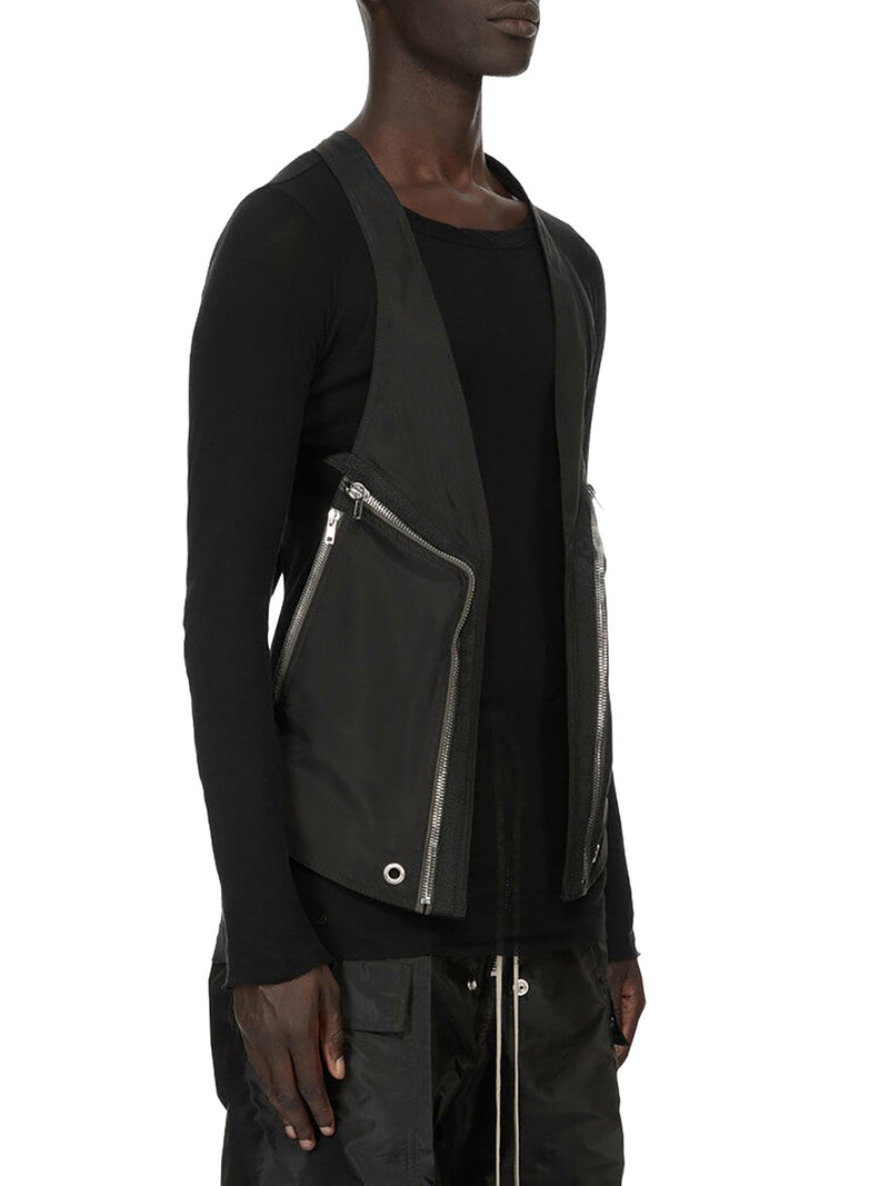 Rick Owens Men Bauhaus Temple Vest RICK OWENS