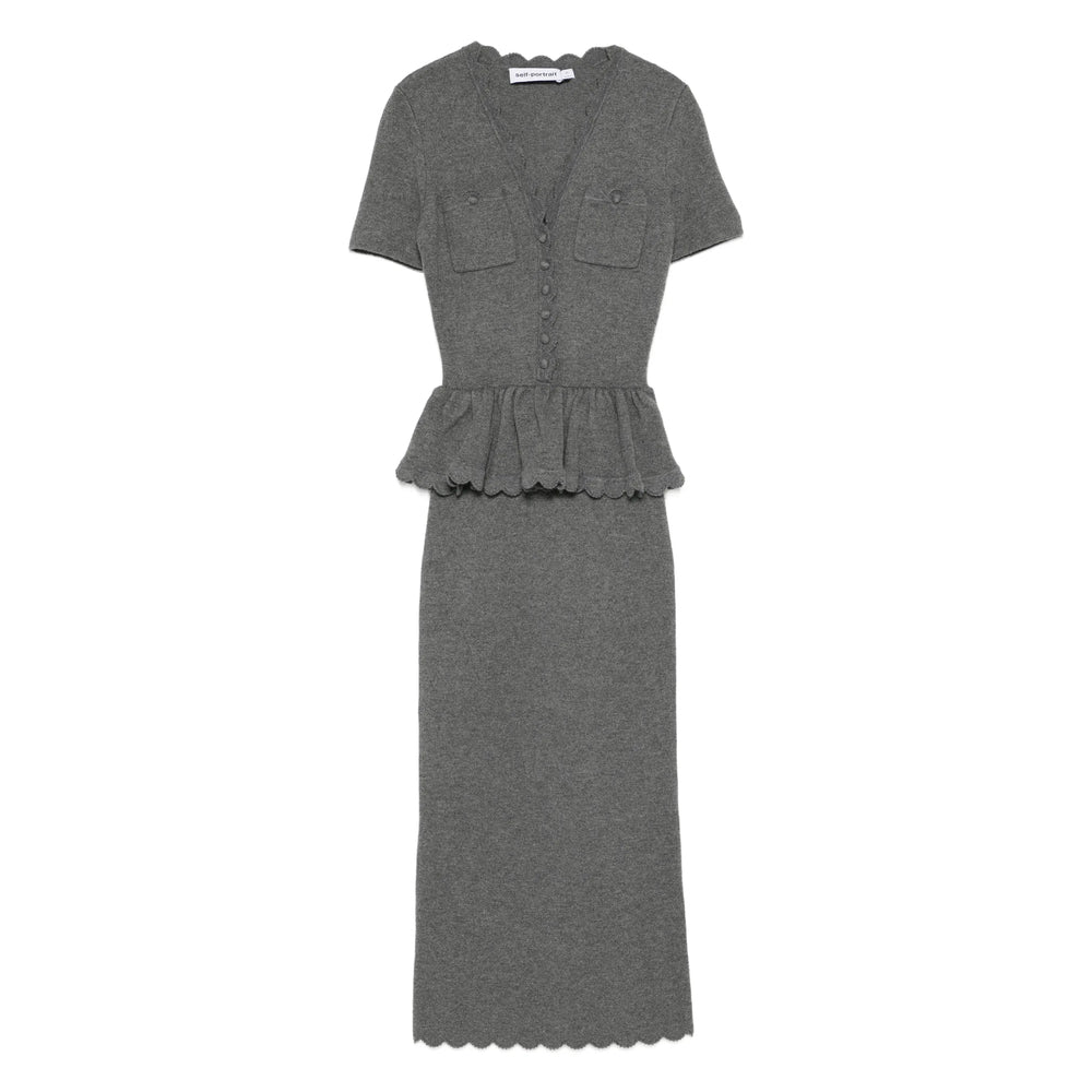 Self-Portrait Grey Dresses - Day Dresses Women SELF-PORTRAIT