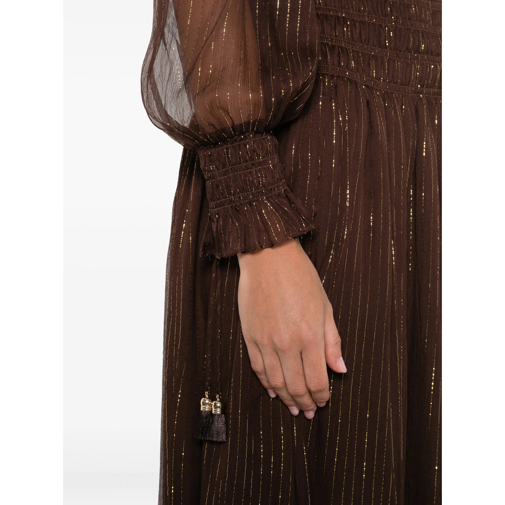 Self-Portrait Brown Dresses - Evening Dresses Women SELF-PORTRAIT