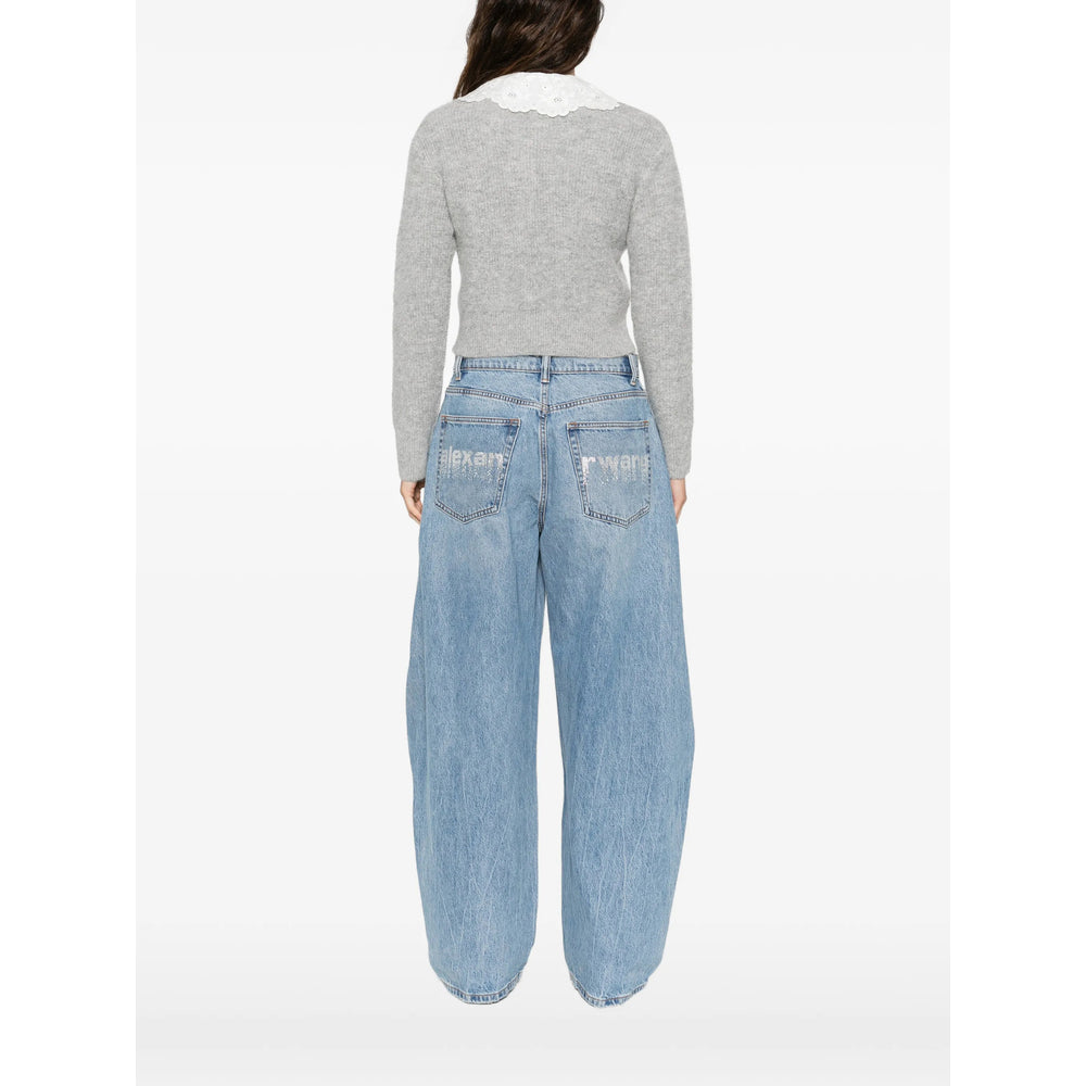 Self-Portrait Grey Knitwear - Cardigans Women SELF-PORTRAIT