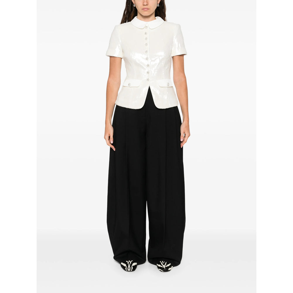 Self-Portrait White Tops - Blouses Women SELF-PORTRAIT