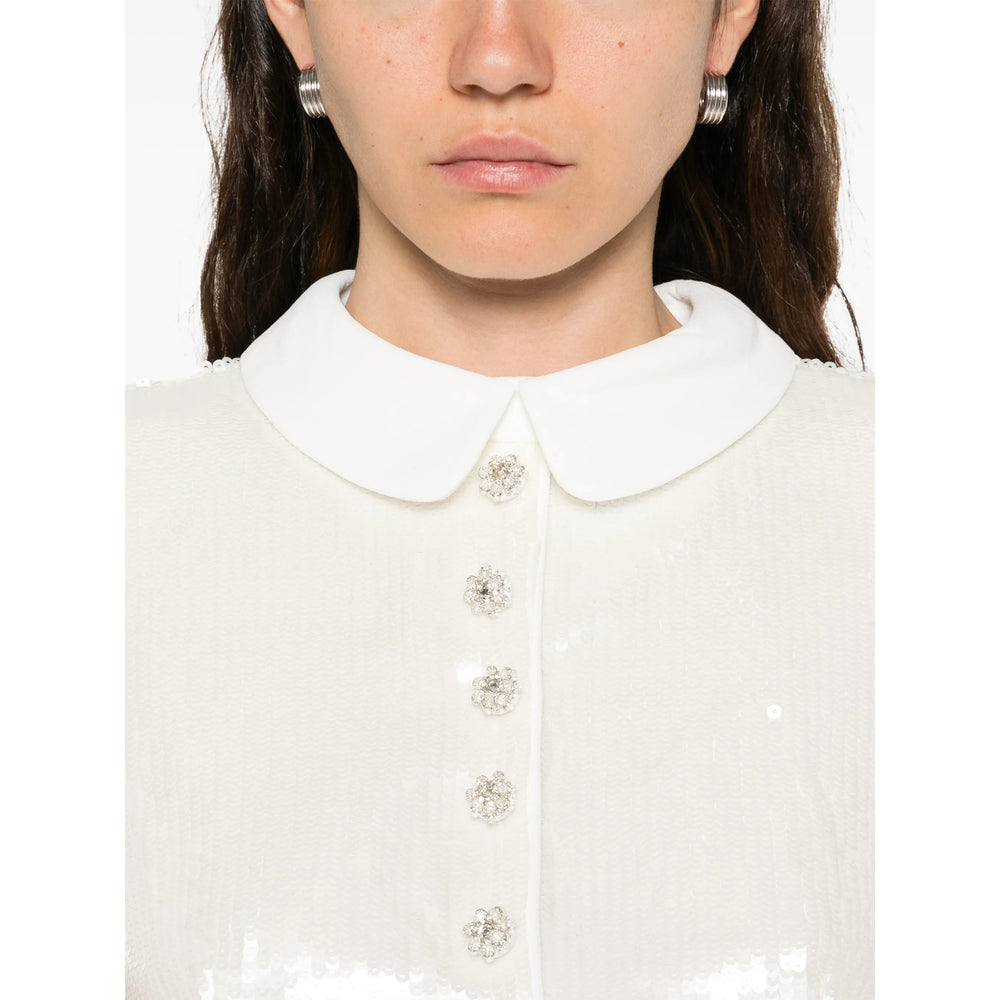 Self-Portrait White Tops - Blouses Women SELF-PORTRAIT
