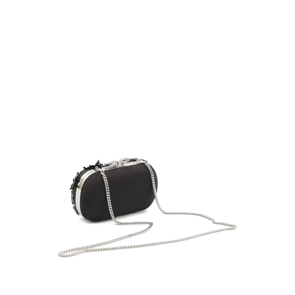 Self-Portrait Black Tote Bags Women SELF-PORTRAIT