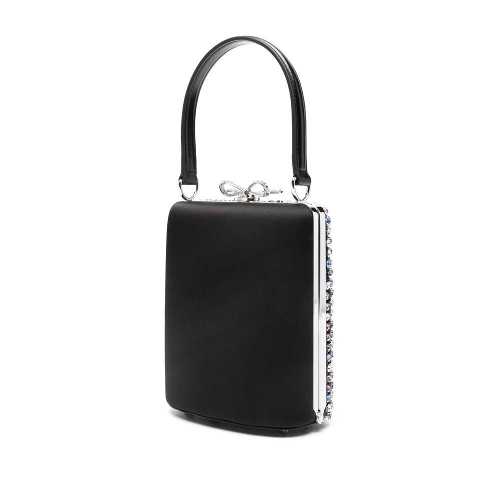 Self-Portrait Black Tote Bags Women SELF-PORTRAIT