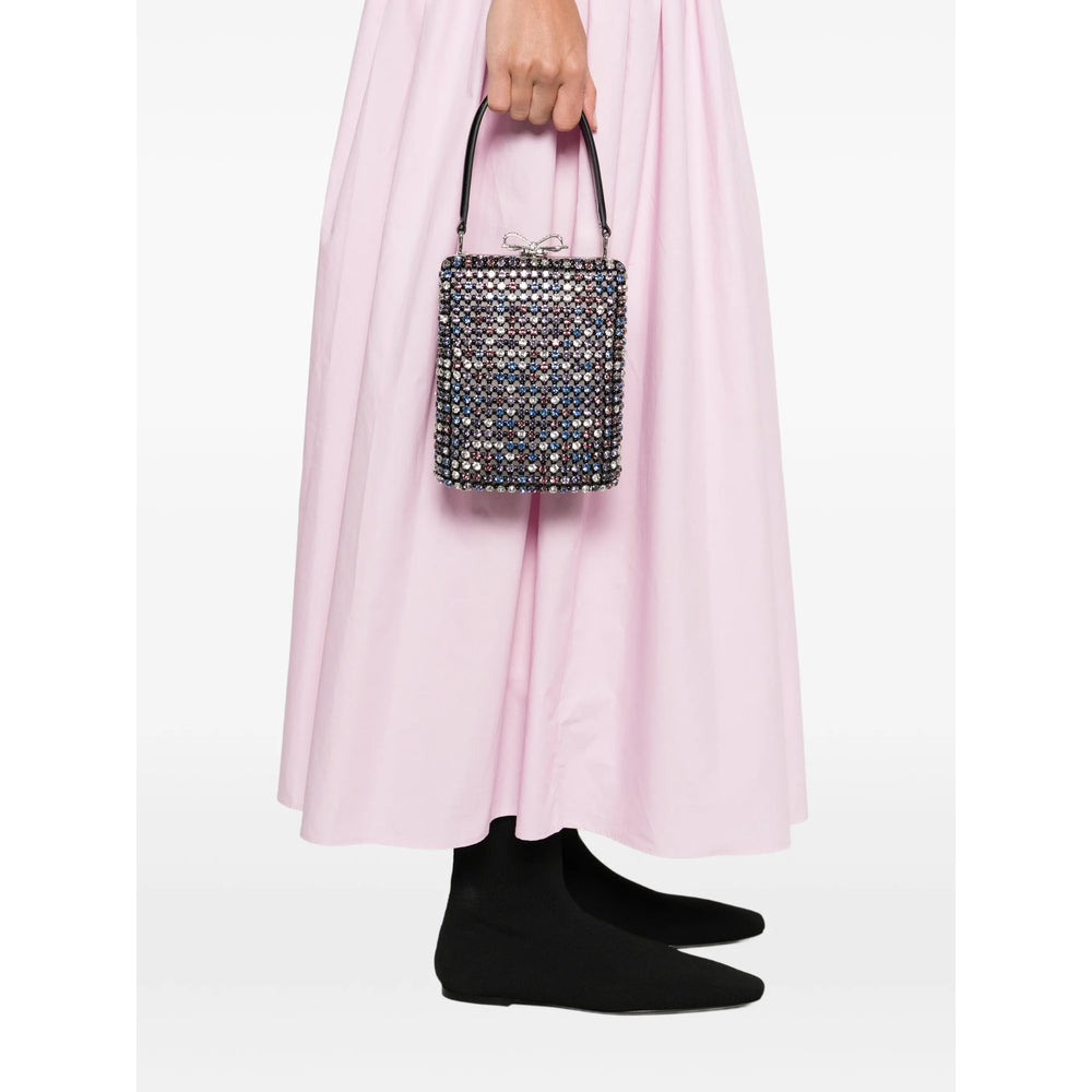 Self-Portrait Black Tote Bags Women SELF-PORTRAIT