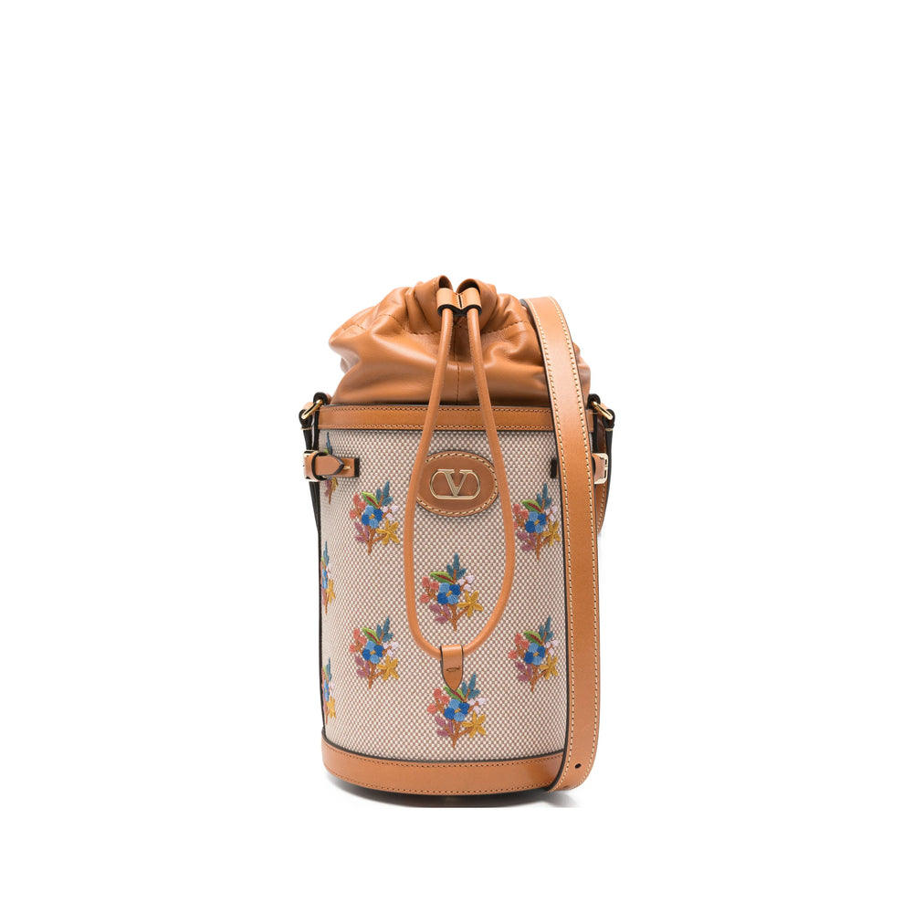 Valentino Garavani Neutrals Bucket Bags Women VALENTINO GARAVANI