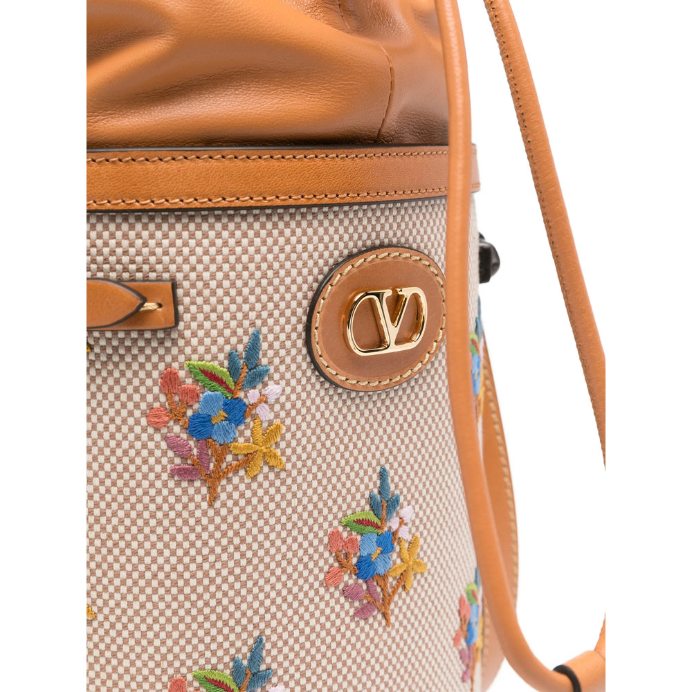 Valentino Garavani Neutrals Bucket Bags Women VALENTINO GARAVANI