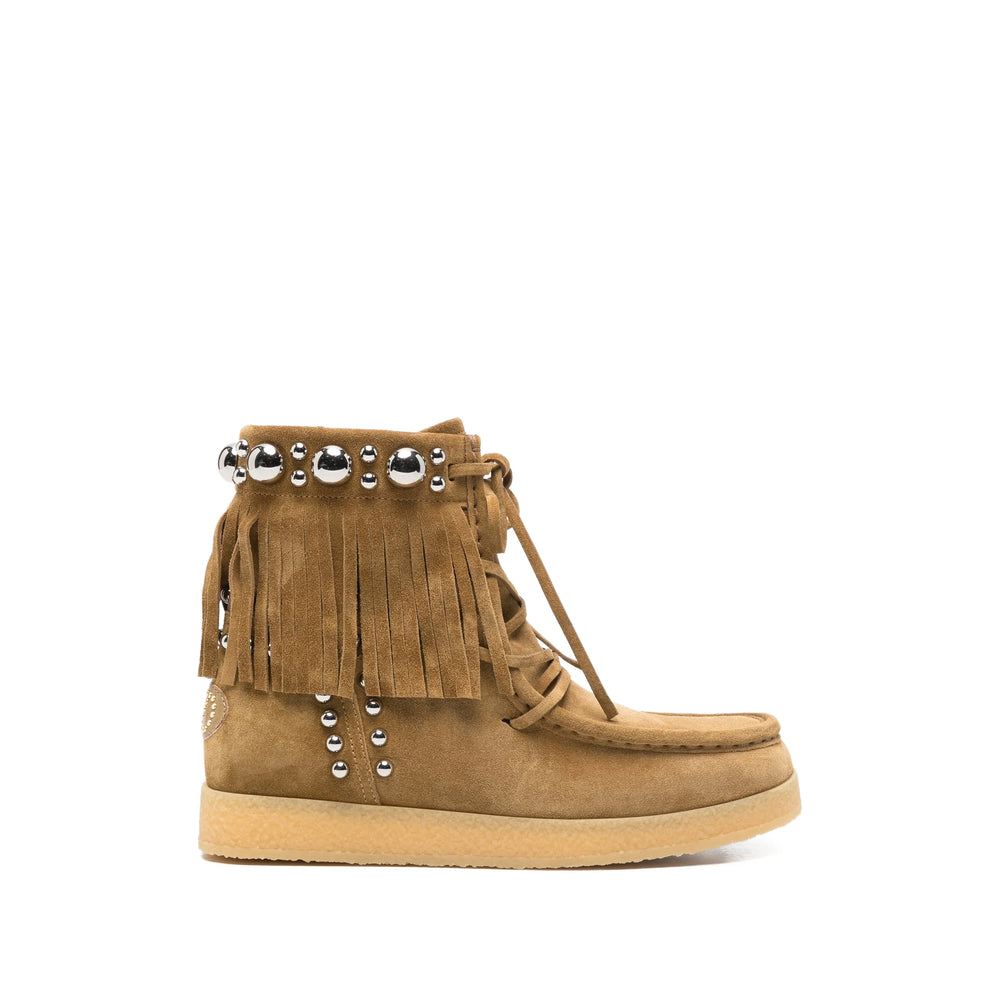Valentino Garavani Brown Boots Women VALENTINO GARAVANI