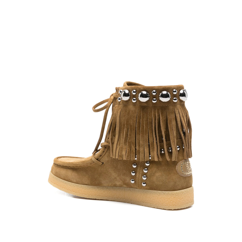 Valentino Garavani Brown Boots Women VALENTINO GARAVANI