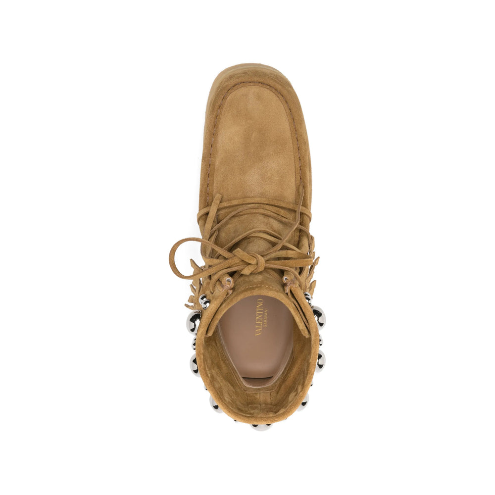 Valentino Garavani Brown Boots Women VALENTINO GARAVANI