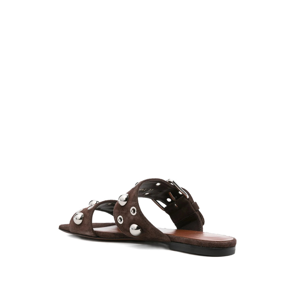 Valentino Garavani Brown Flip-Flops & Slides Women VALENTINO GARAVANI