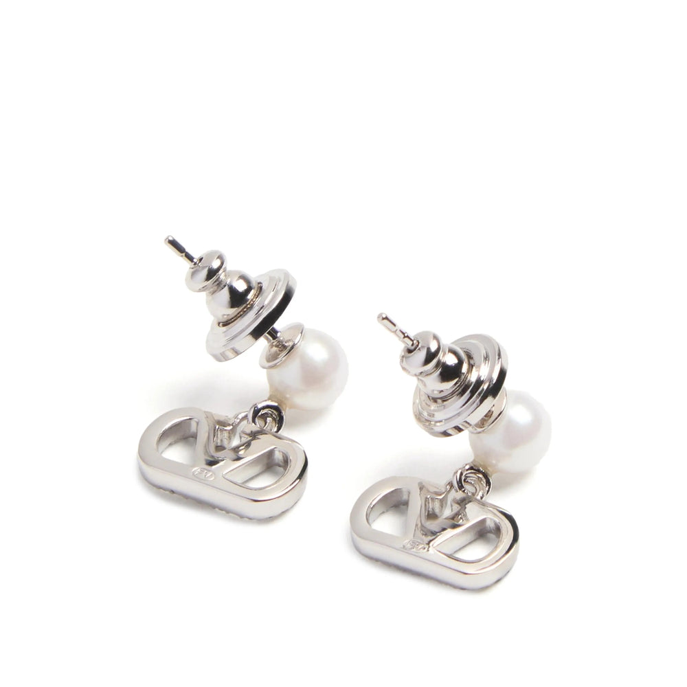 Valentino Garavani Silver Earrings Women VALENTINO GARAVANI