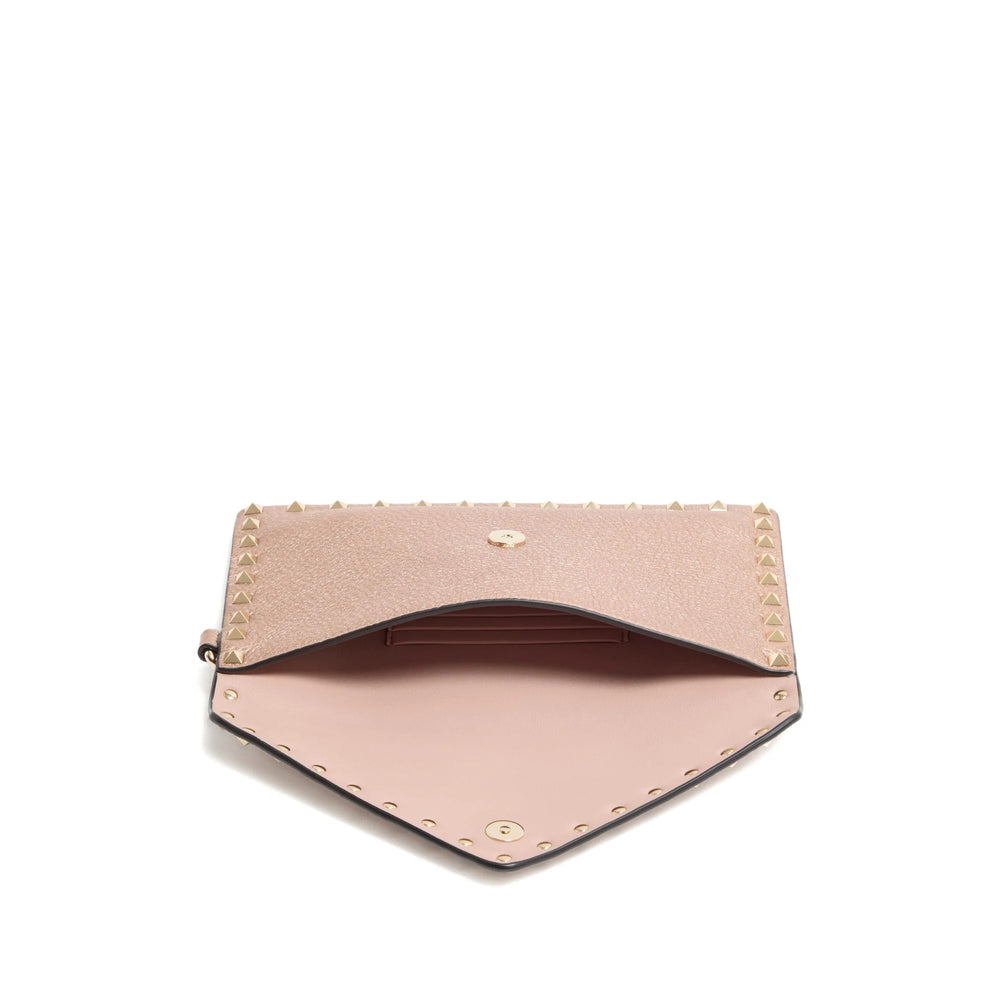 Valentino Garavani Pink Clutch Bags Women VALENTINO GARAVANI