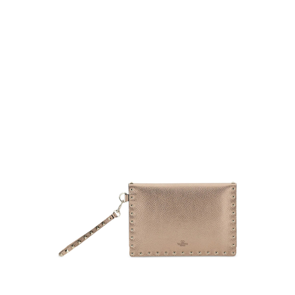Valentino Garavani Pink Clutch Bags Women VALENTINO GARAVANI