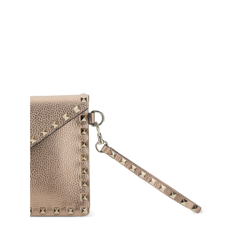 Valentino Garavani Pink Clutch Bags Women VALENTINO GARAVANI