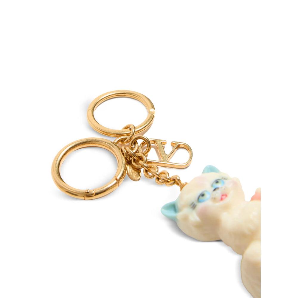 Valentino Garavani White Keyrings & Chains Women VALENTINO GARAVANI