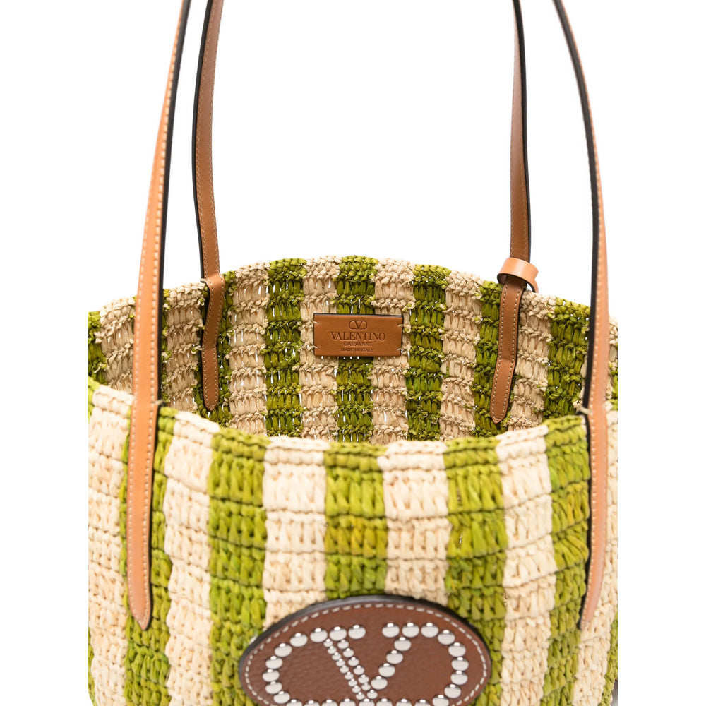 Valentino Garavani Green Tote Bags Women VALENTINO GARAVANI