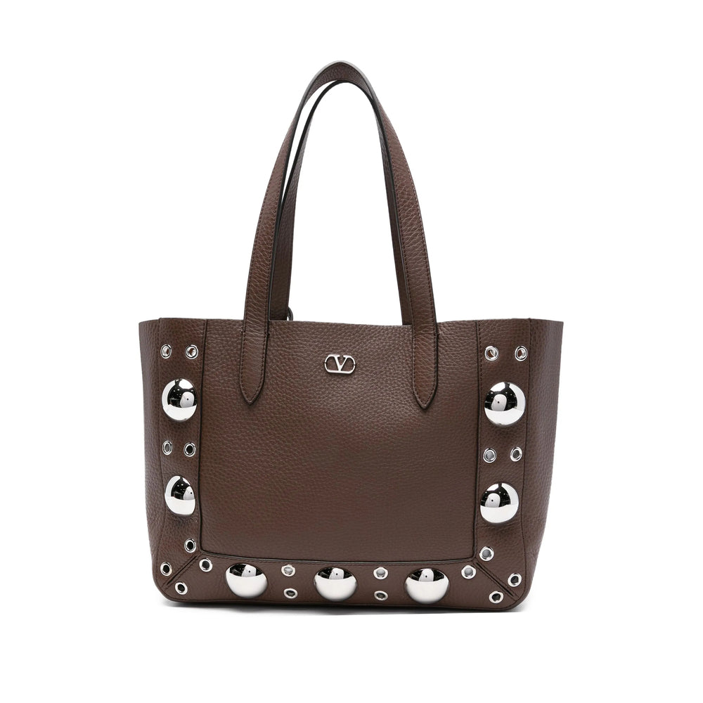 Valentino Garavani Brown Tote Bags Women VALENTINO GARAVANI