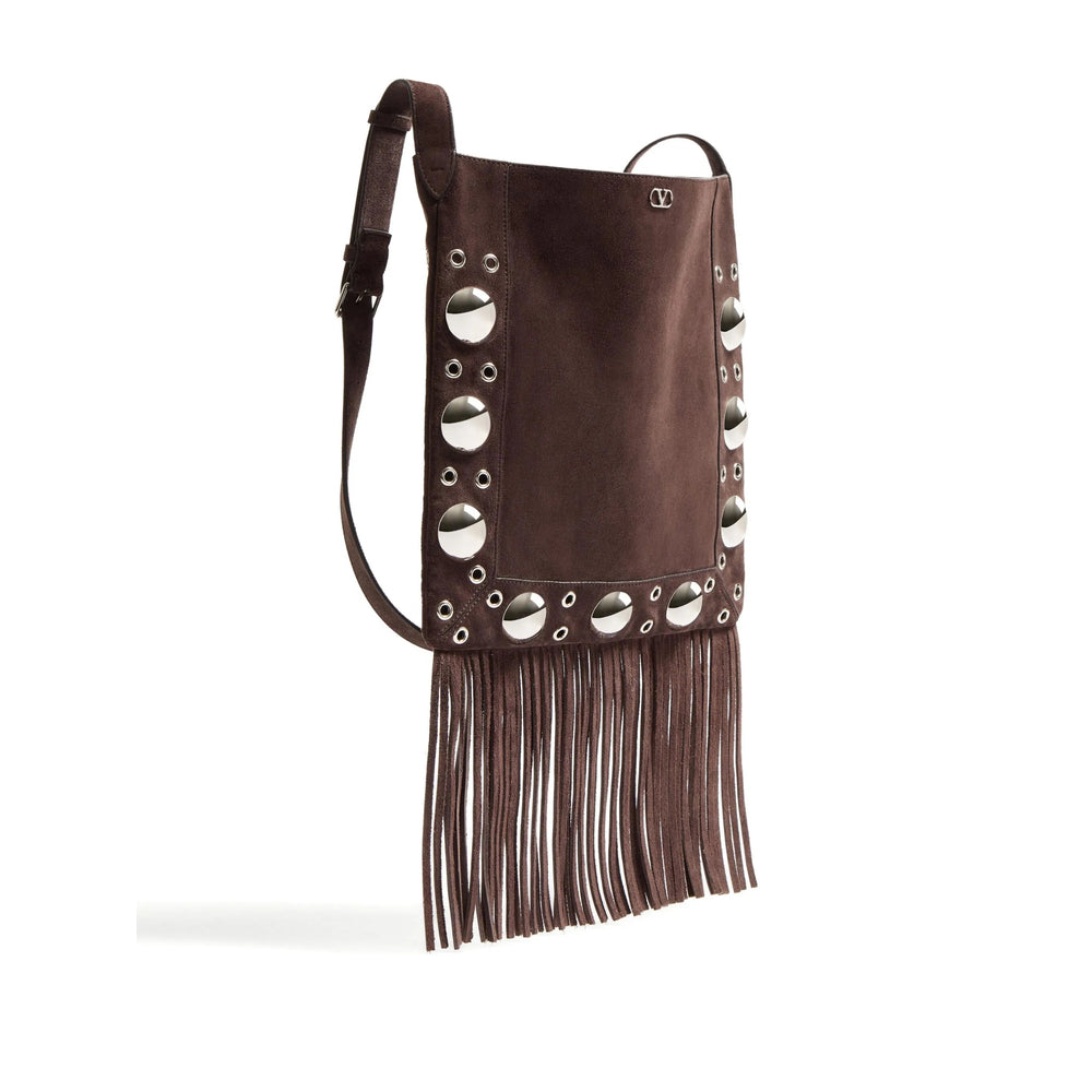 Valentino Garavani Brown Shoulder Bags Women VALENTINO GARAVANI