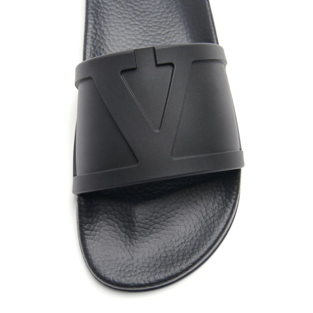 Valentino Garavani Black Flip-Flops & Slides Men VALENTINO GARAVANI