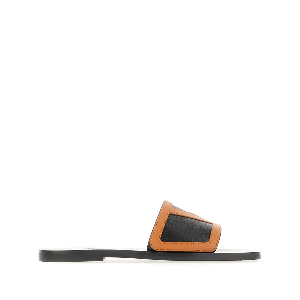 Valentino Garavani Black Flip-Flops & Slides Men VALENTINO GARAVANI