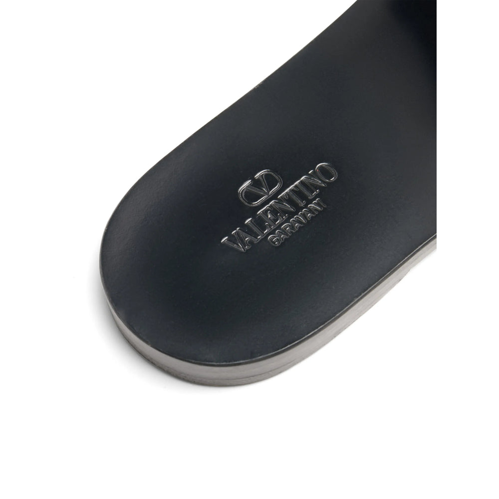 Valentino Garavani Black Flip-Flops & Slides Men VALENTINO GARAVANI