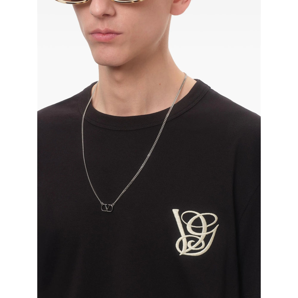 Valentino Garavani Silver Necklaces Men VALENTINO GARAVANI