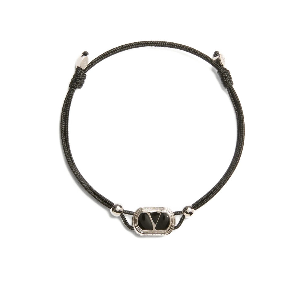 Valentino Garavani Black Bracelets Men VALENTINO GARAVANI