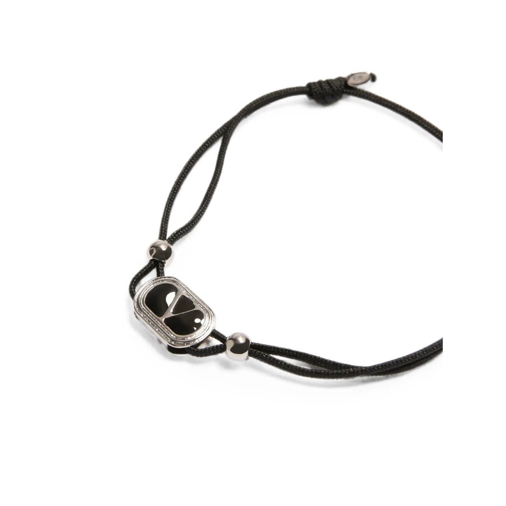 Valentino Garavani Black Bracelets Men VALENTINO GARAVANI