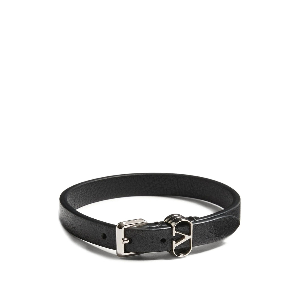 Valentino Garavani Black Bracelets Men VALENTINO GARAVANI