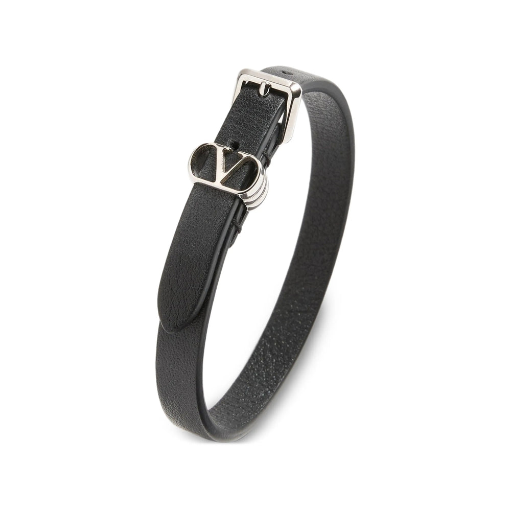 Valentino Garavani Black Bracelets Men VALENTINO GARAVANI