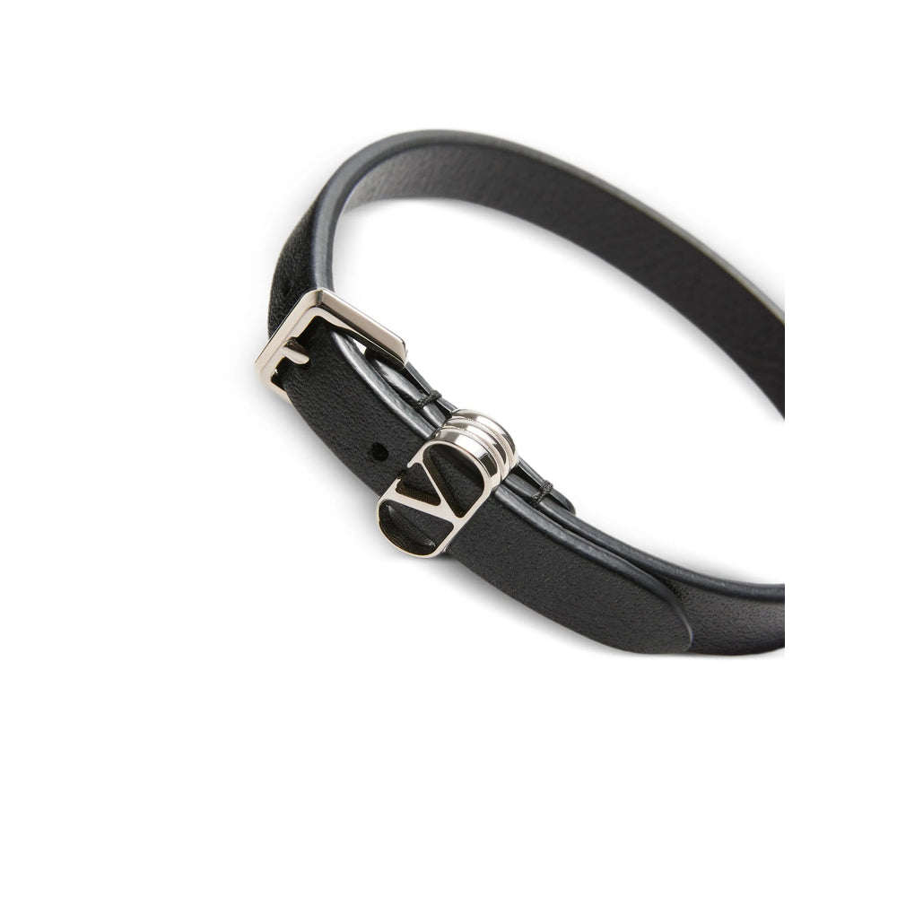 Valentino Garavani Black Bracelets Men VALENTINO GARAVANI