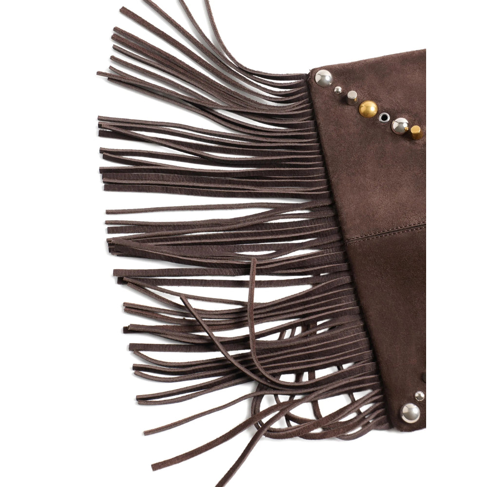 Valentino Garavani Brown Shoulder Bags Men VALENTINO GARAVANI