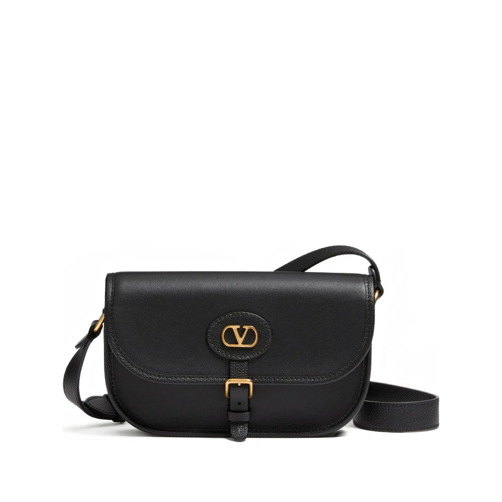 Valentino Garavani Black Messenger Bags Men VALENTINO GARAVANI