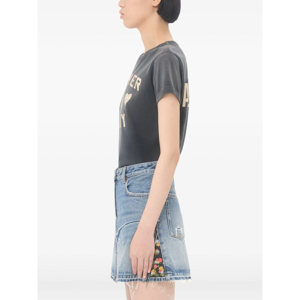 Valentino Grey Tops - T-Shirts & Jerseys Women VALENTINO