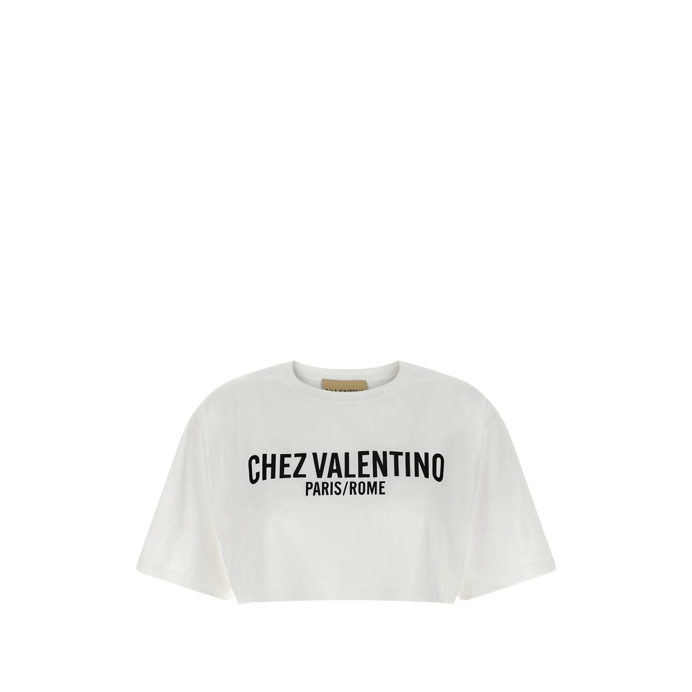 Valentino White Tops - T-Shirts & Jerseys Women VALENTINO