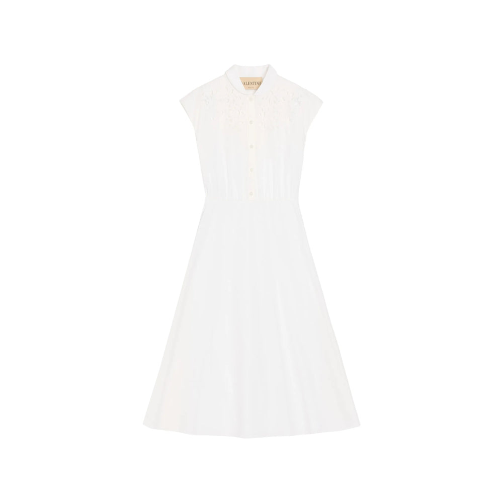 Valentino White Dresses - Day Dresses Women VALENTINO