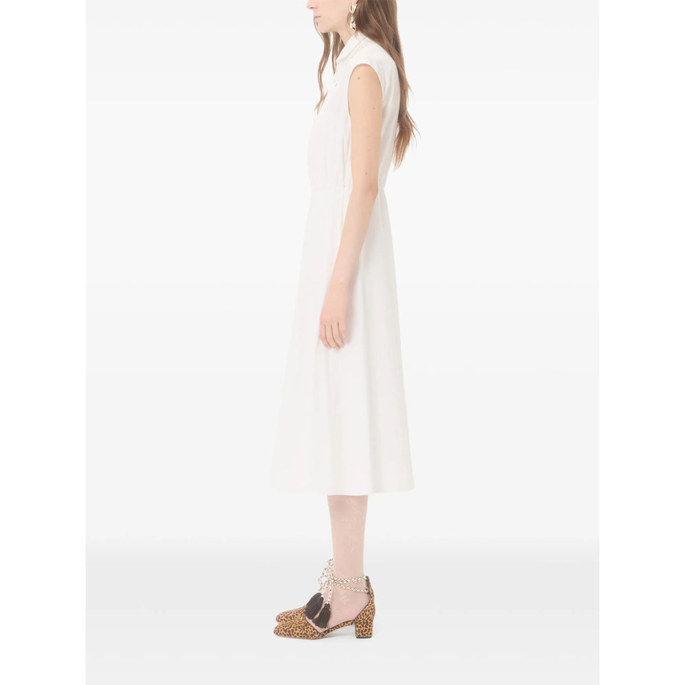 Valentino White Dresses - Day Dresses Women VALENTINO