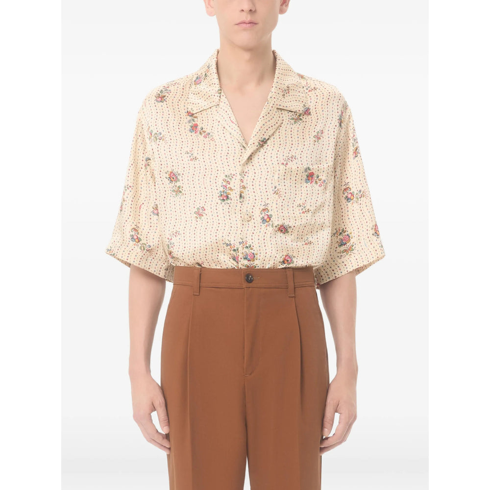 Valentino Neutrals Shirts Men VALENTINO