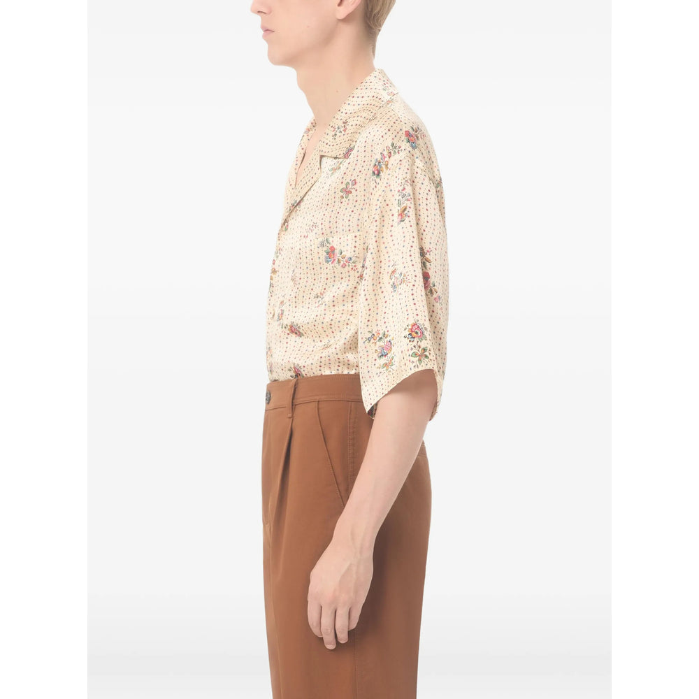 Valentino Neutrals Shirts Men VALENTINO