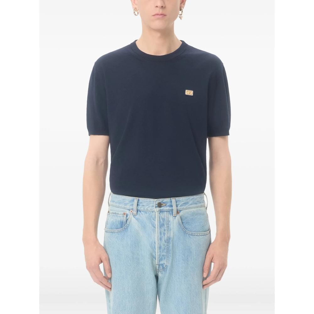 Valentino Blue T-Shirts & Vests - T-Shirts Men VALENTINO