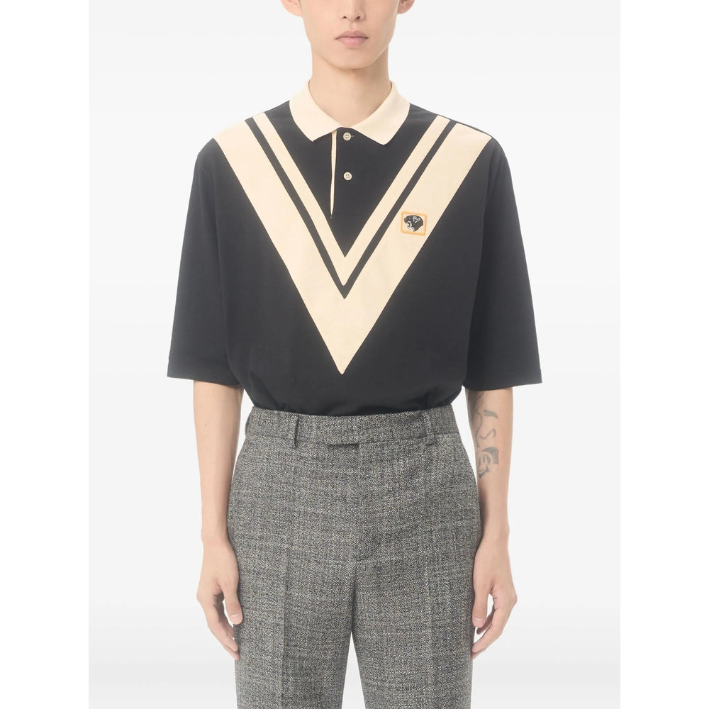 Valentino Black Polo Shirts Men VALENTINO