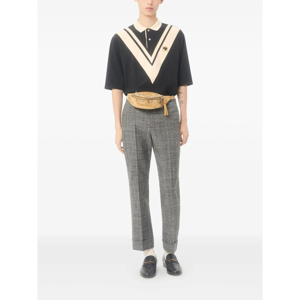 Valentino Black Polo Shirts Men VALENTINO